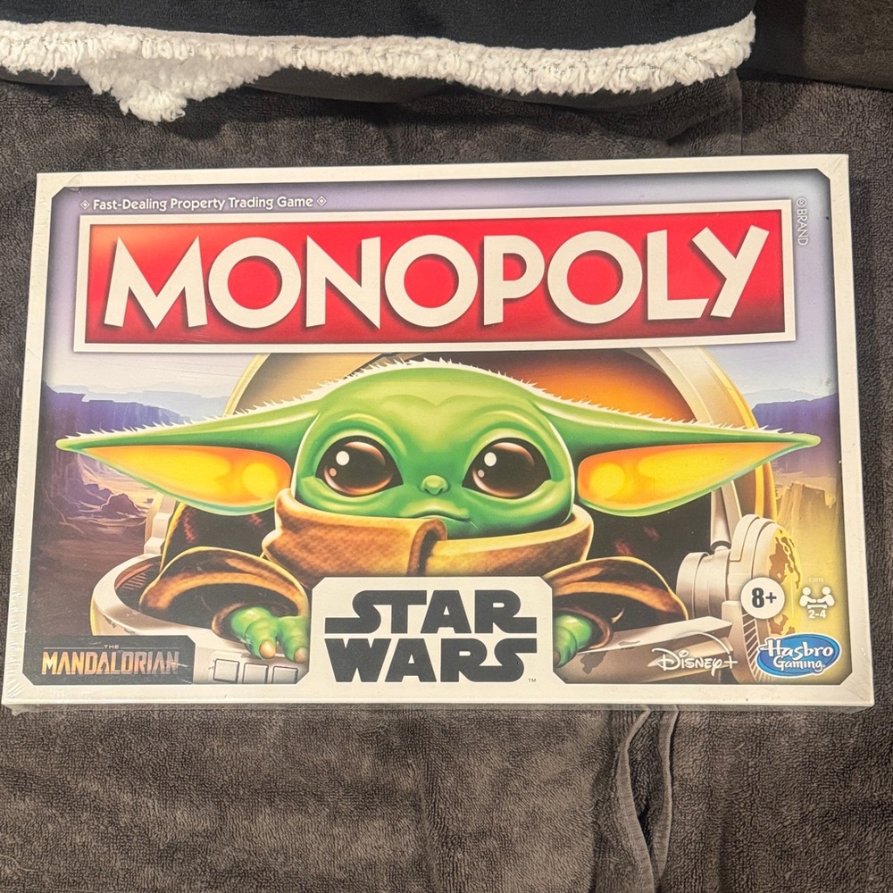Hasbro Star Wars Monopoly with Green Baby Yoda